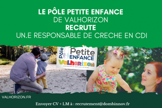 Pole petite enfance recrute Animateur.trice petite enfance